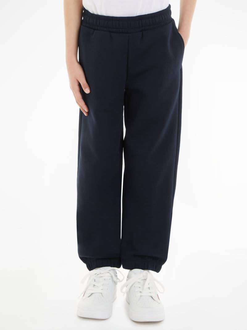 Tommy Hilfiger Sweathose »U TIMELESS FLEECE SWEATPANTS«, Kinder bis 16 Jahre, Gummizug Taille & Beinabaschluss, Eingrifftaschen von Tommy Hilfiger