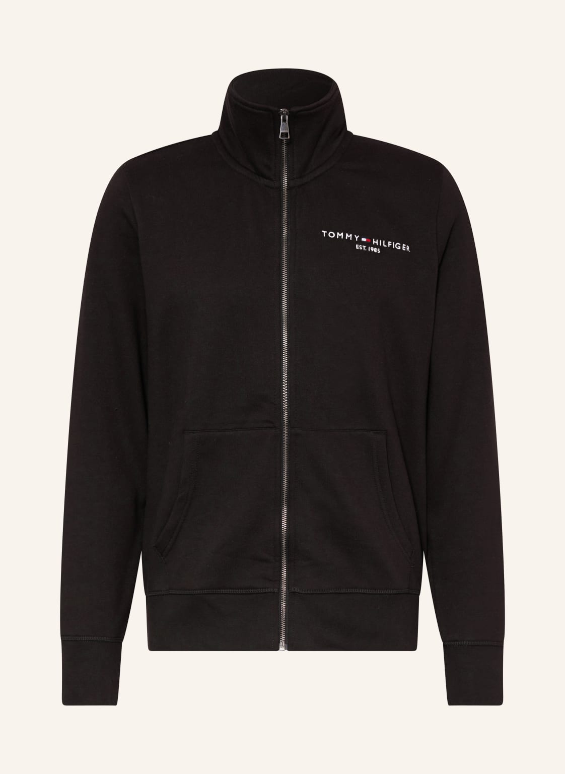 Tommy Hilfiger Sweatjacke schwarz von Tommy Hilfiger