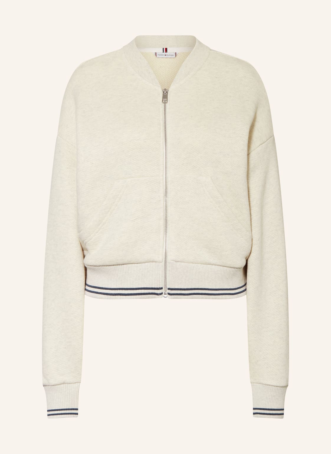 Tommy Hilfiger Sweatjacke weiss von Tommy Hilfiger