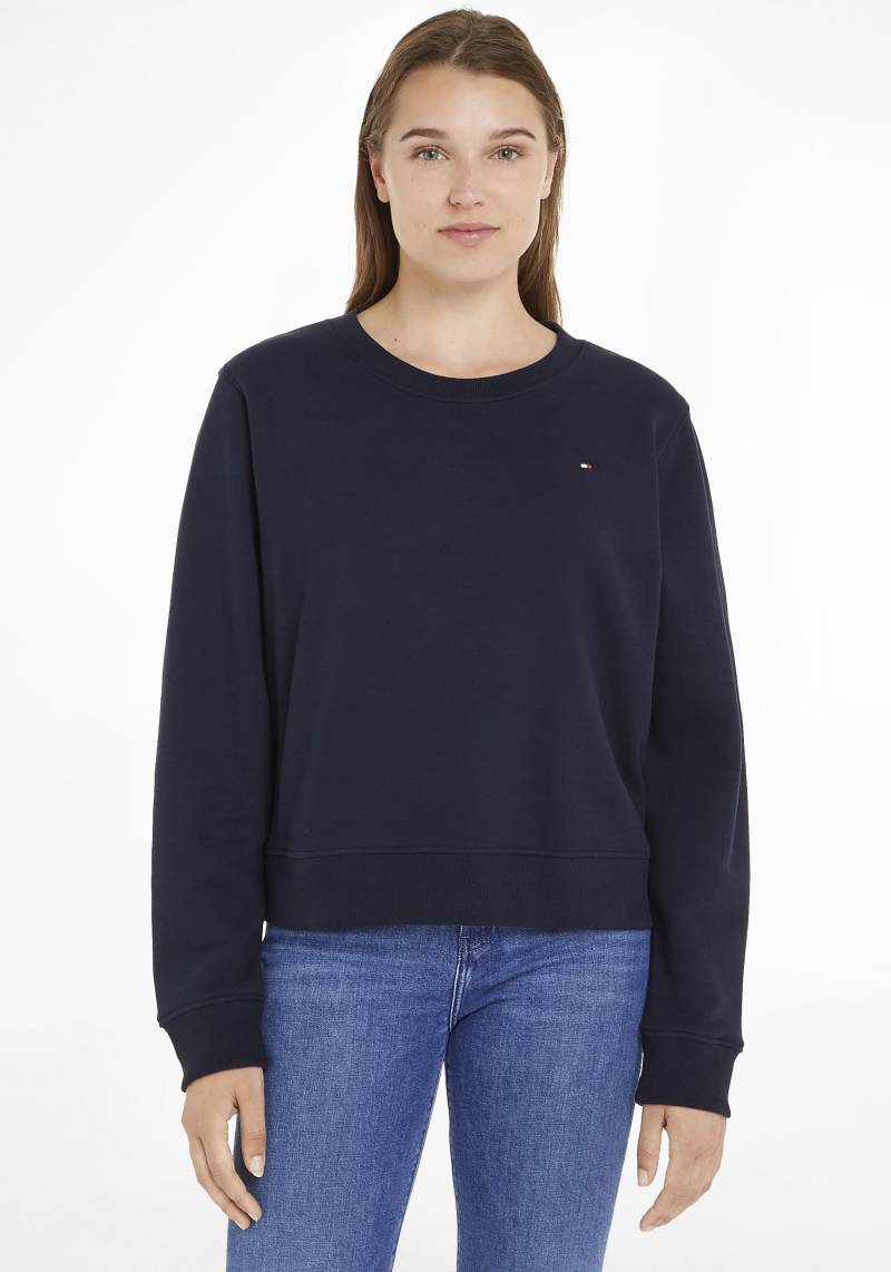 Tommy Hilfiger Sweatshirt »1985 REG P/TERRY C-NK SWEATSHIRT«, mit dezenter Stickerei von Tommy Hilfiger