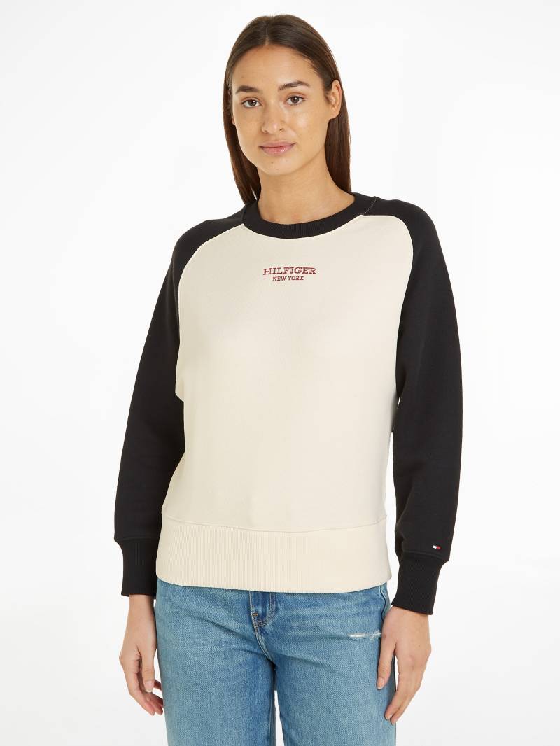 Tommy Hilfiger Sweatshirt »RLX MONOTYPE CLRBLK SWEATSHIRT«, mit Logoschriftzug von Tommy Hilfiger