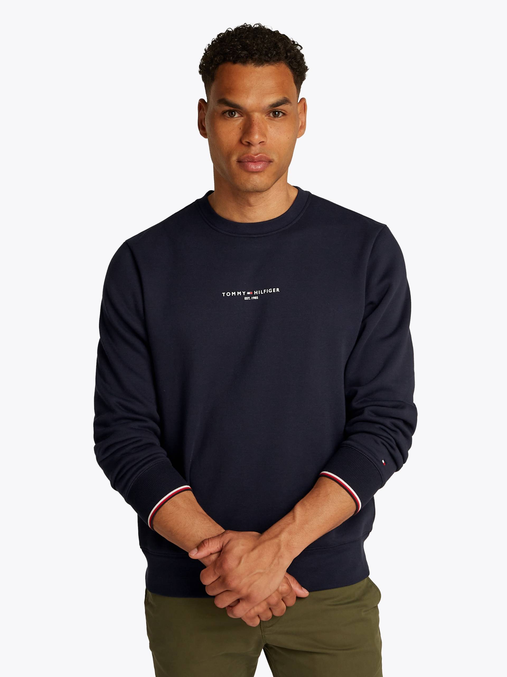 Tommy Hilfiger Sweatshirt »SMALL TOMMY LOGO CREWNECK« von Tommy Hilfiger