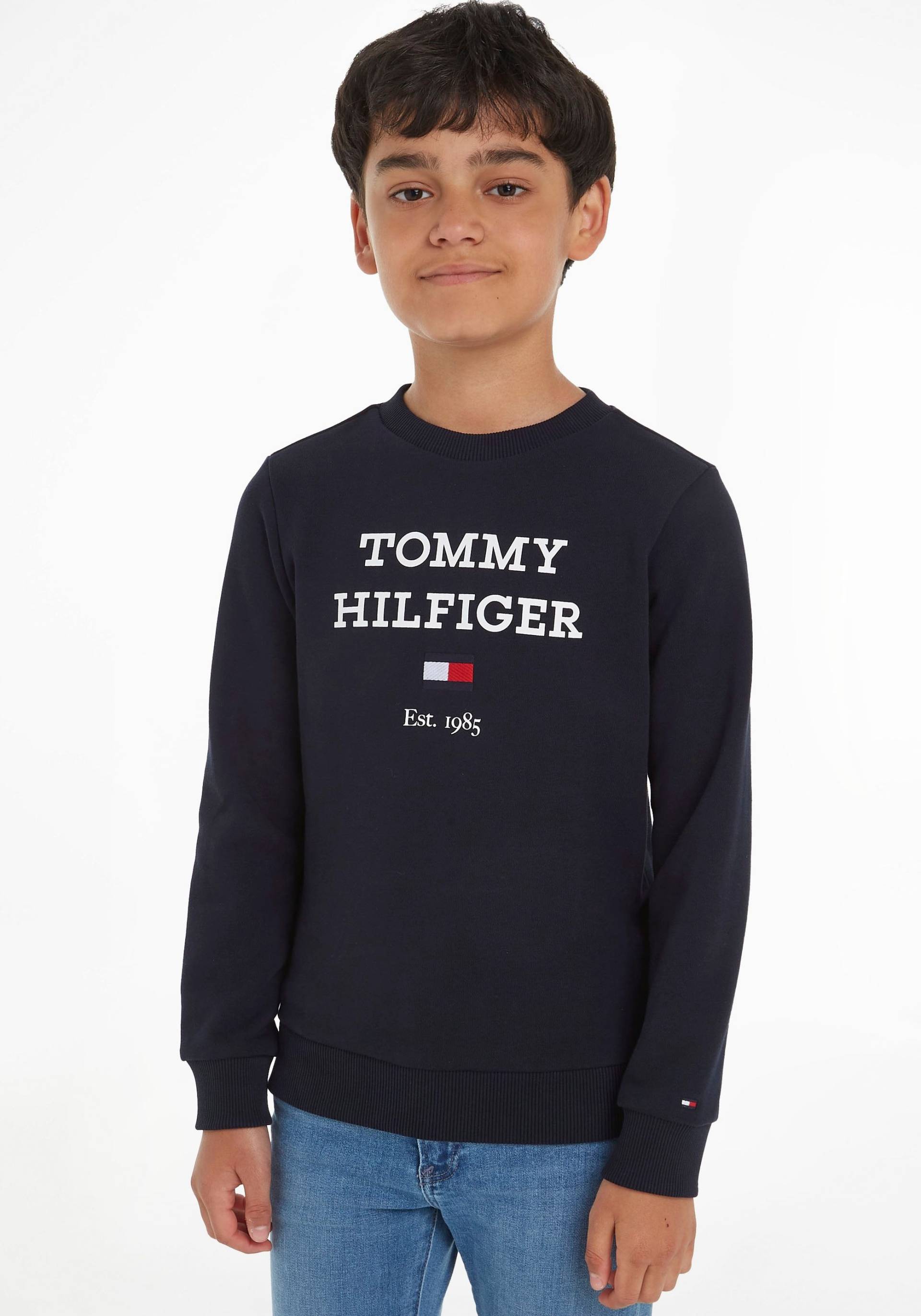 Tommy Hilfiger Sweatshirt »TH LOGO SWEATSHIRT«, mit grossem Logo von Tommy Hilfiger