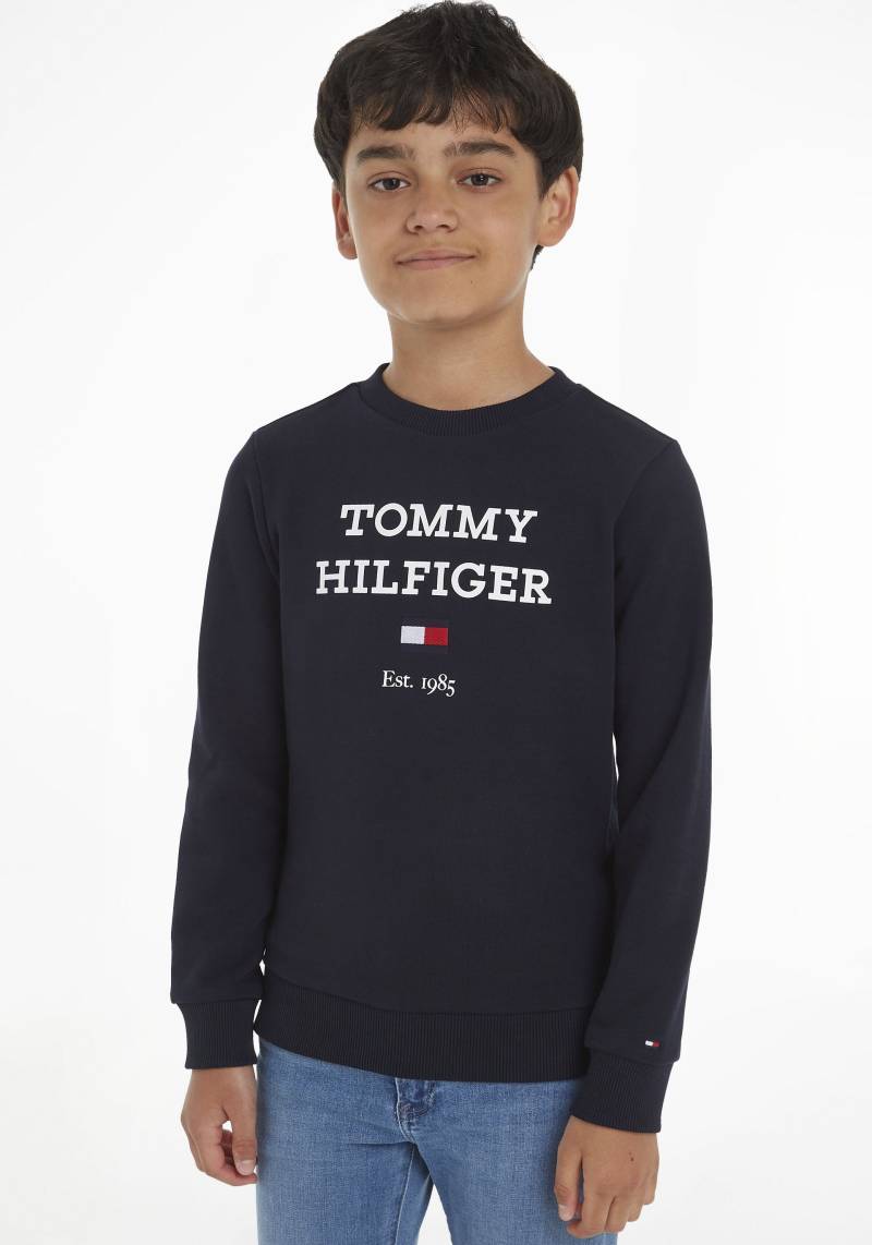 Tommy Hilfiger Sweatshirt »TH LOGO SWEATSHIRT«, mit grossem Logo von Tommy Hilfiger