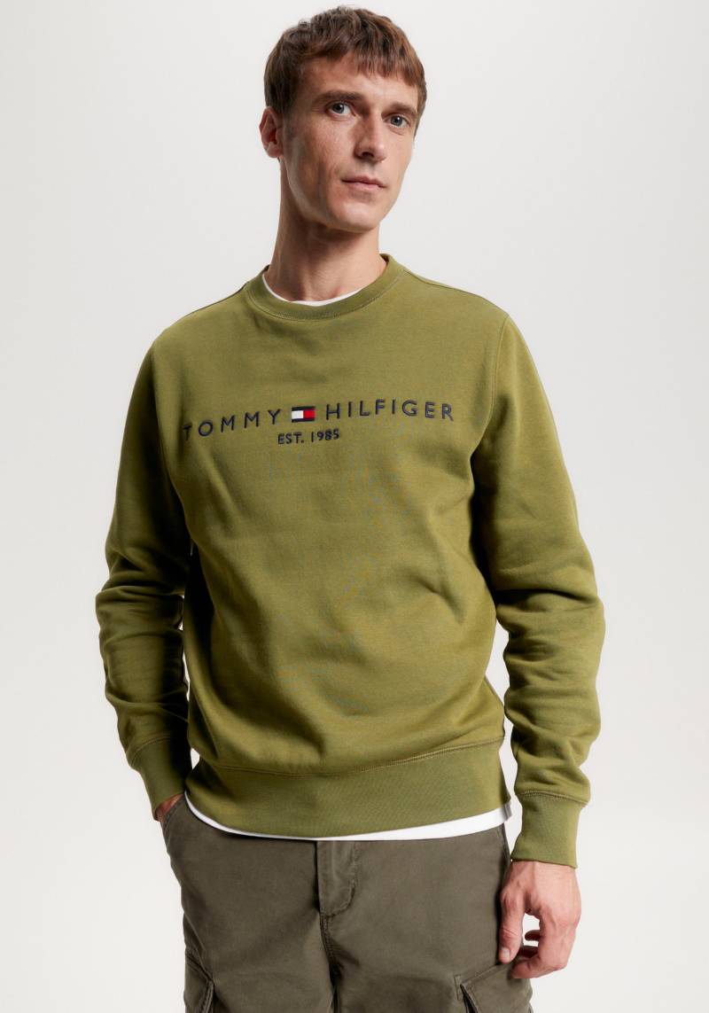 Tommy Hilfiger Sweatshirt »TOMMY LOGO SWEATSHIRT«, mit klassischem Rundhalsausschnitt von Tommy Hilfiger