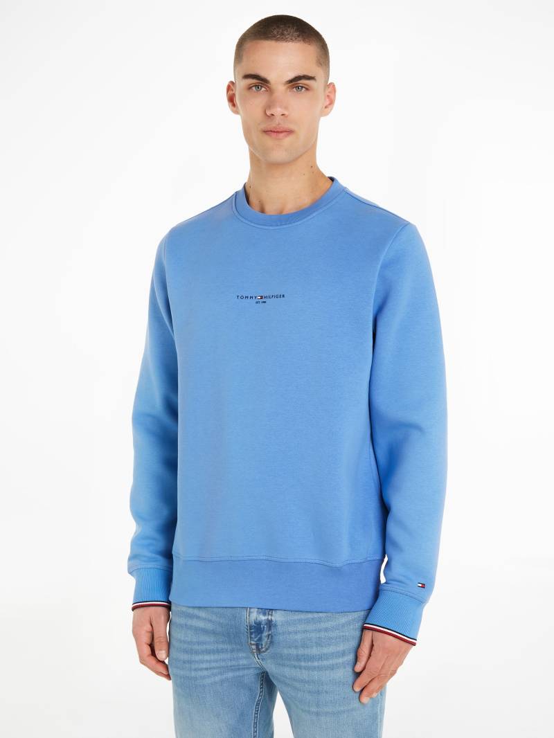 Tommy Hilfiger Sweatshirt »TOMMY LOGO TIPPED CREWNECK« von Tommy Hilfiger