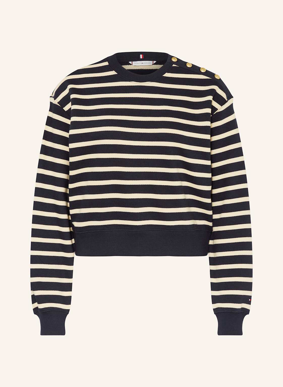 Tommy Hilfiger Sweatshirt blau von Tommy Hilfiger