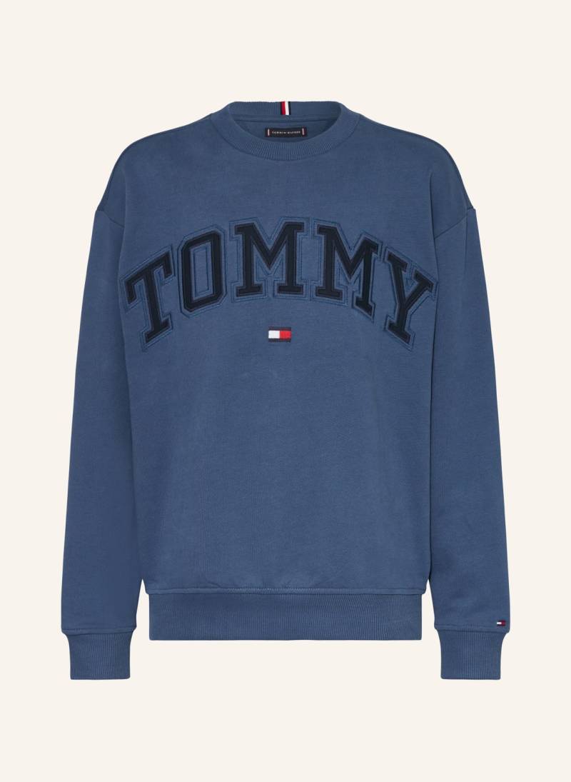 Tommy Hilfiger Sweatshirt blau von Tommy Hilfiger