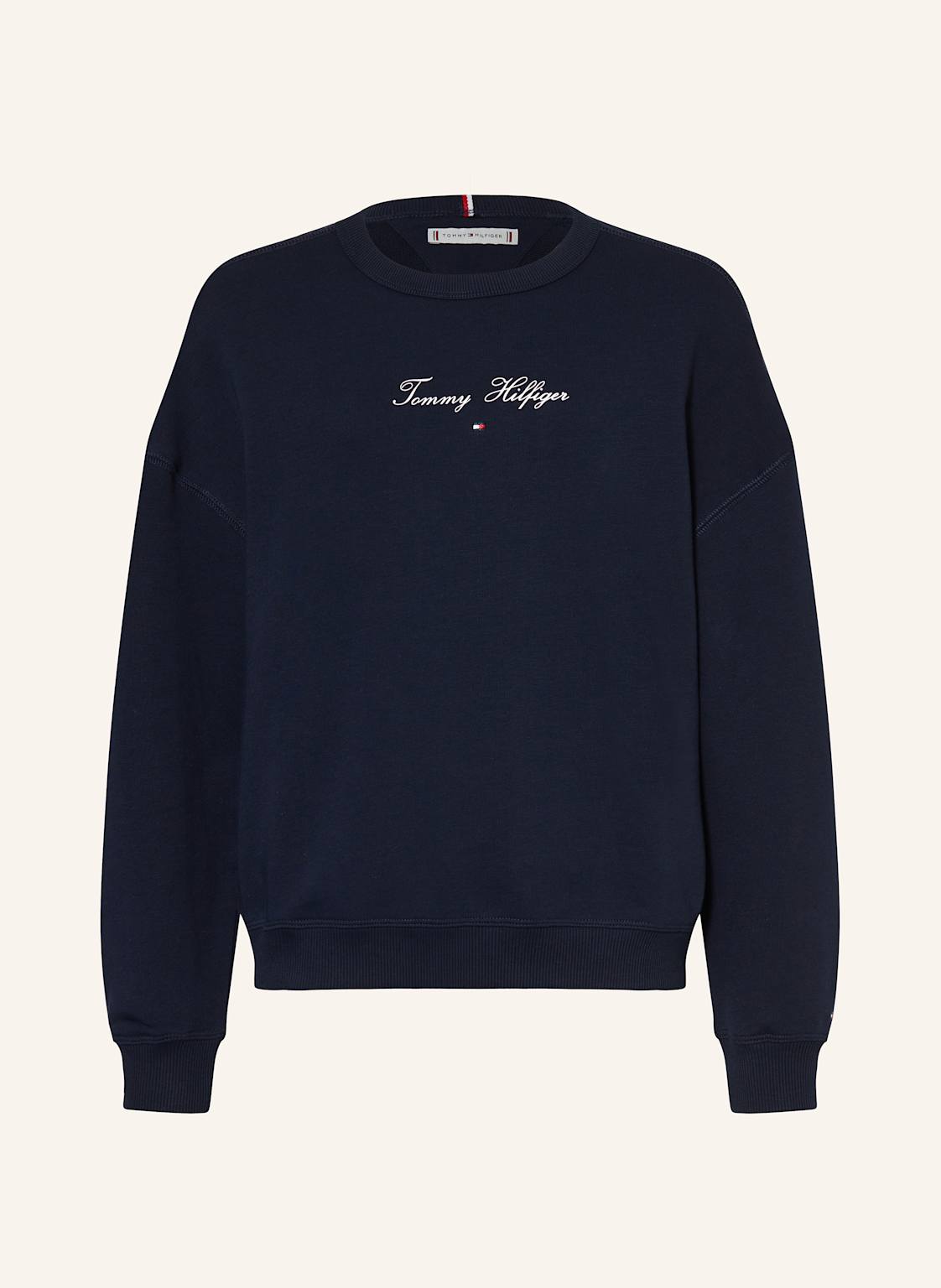 Tommy Hilfiger Sweatshirt blau von Tommy Hilfiger