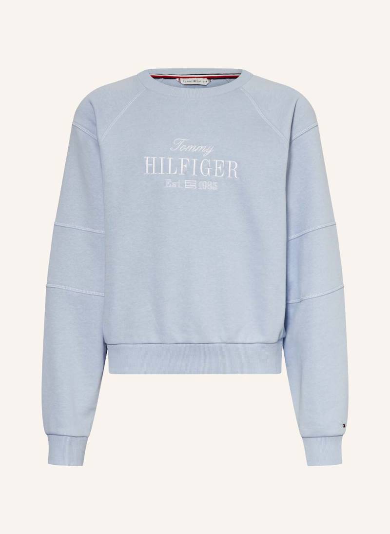 Tommy Hilfiger Sweatshirt blau von Tommy Hilfiger