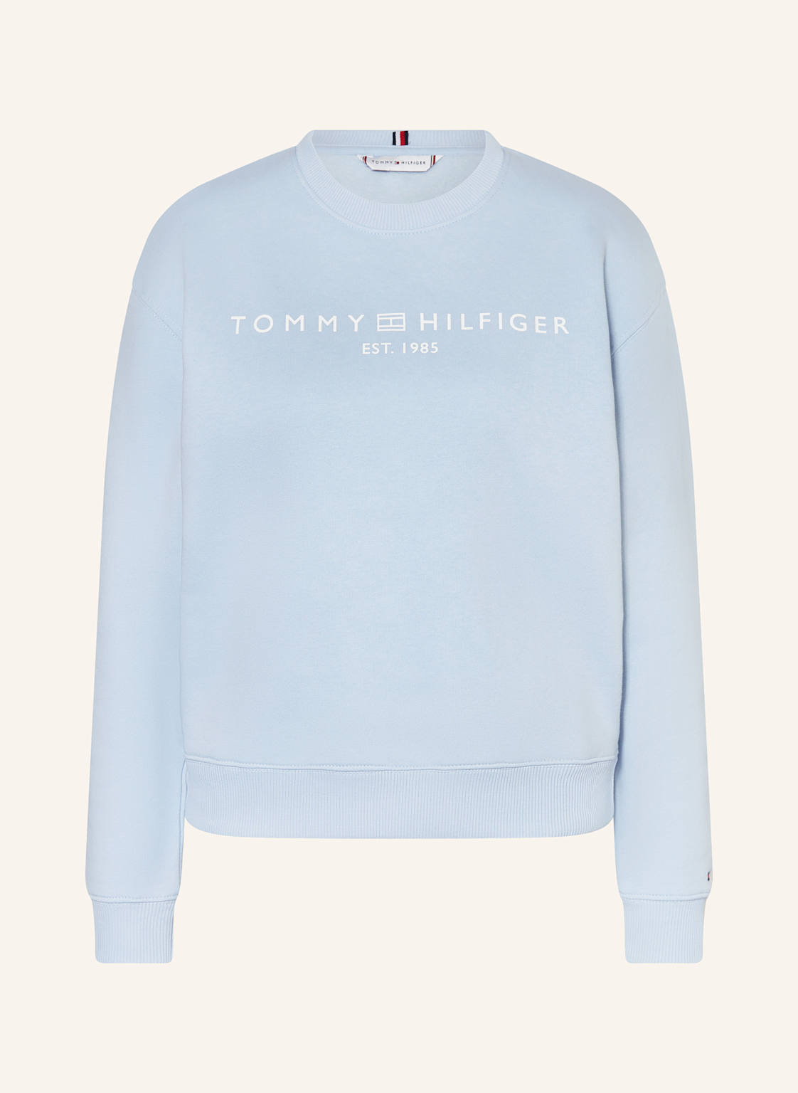 Tommy Hilfiger Sweatshirt blau von Tommy Hilfiger