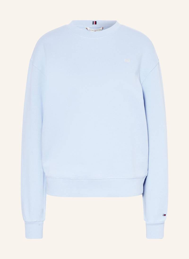 Tommy Hilfiger Sweatshirt blau von Tommy Hilfiger