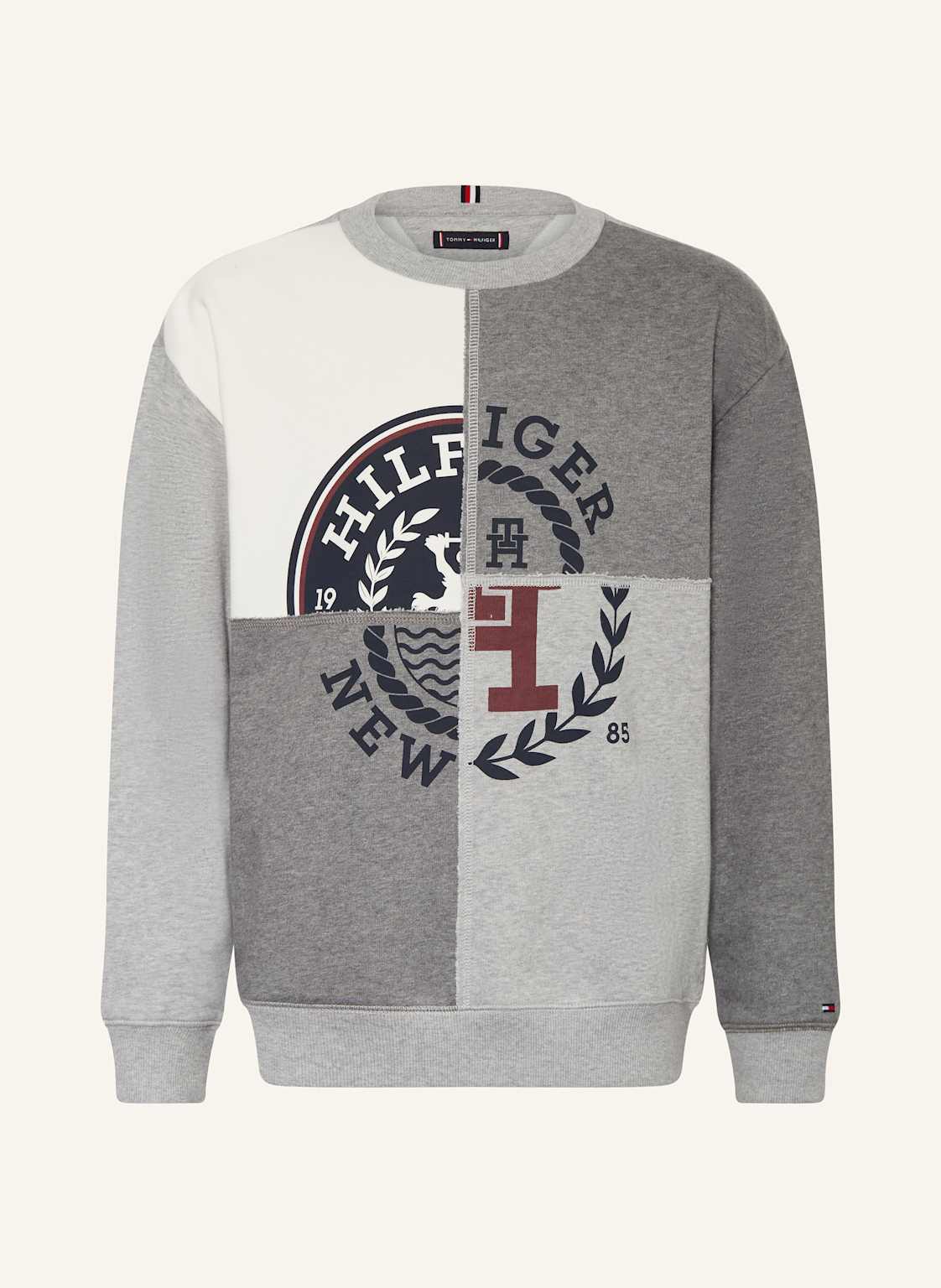 Tommy Hilfiger Sweatshirt grau von Tommy Hilfiger