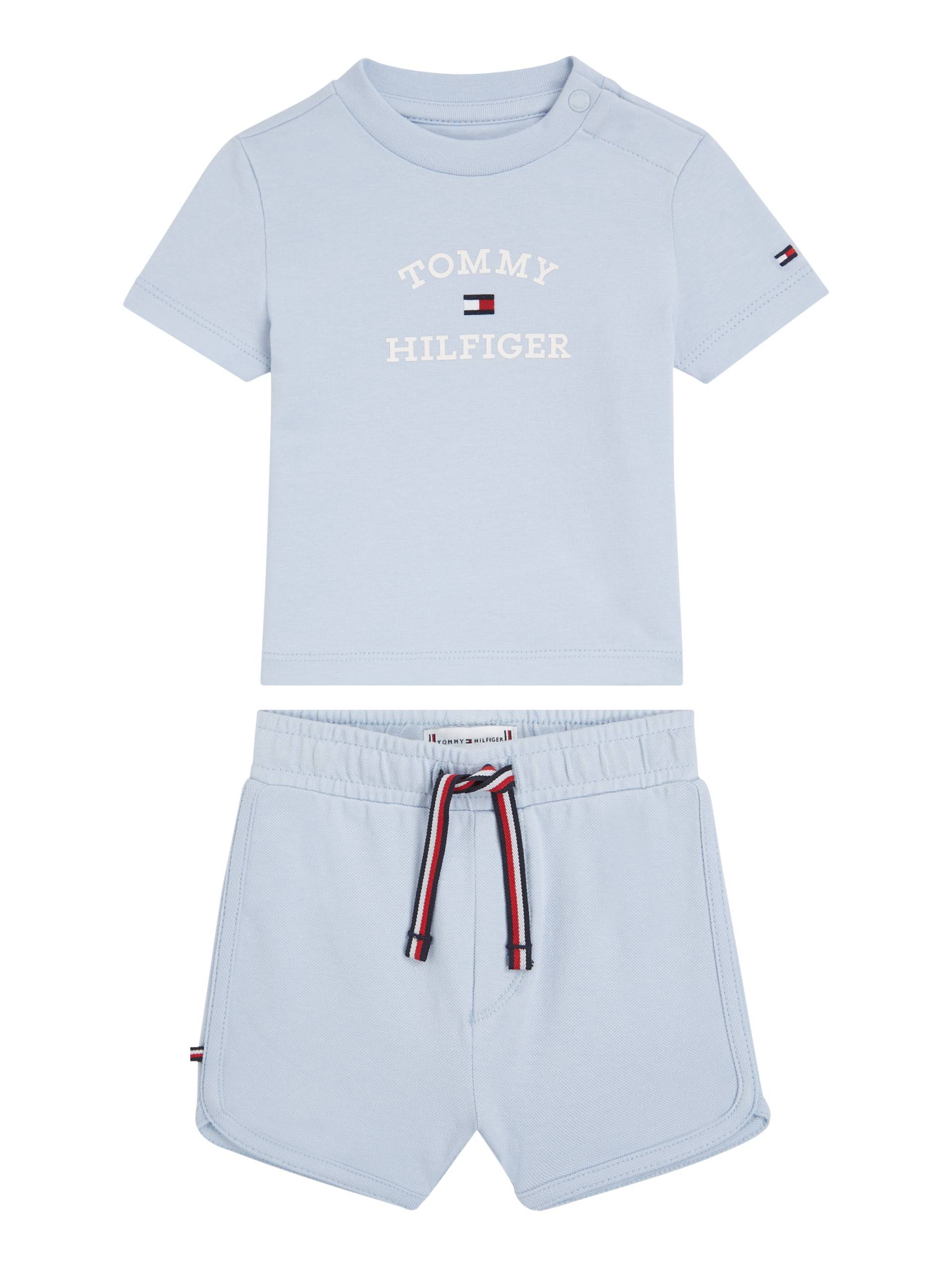 Tommy Hilfiger T-Shirt »BABY TH LOGO SHORT SET«, Baby bis 2 Jahre von Tommy Hilfiger