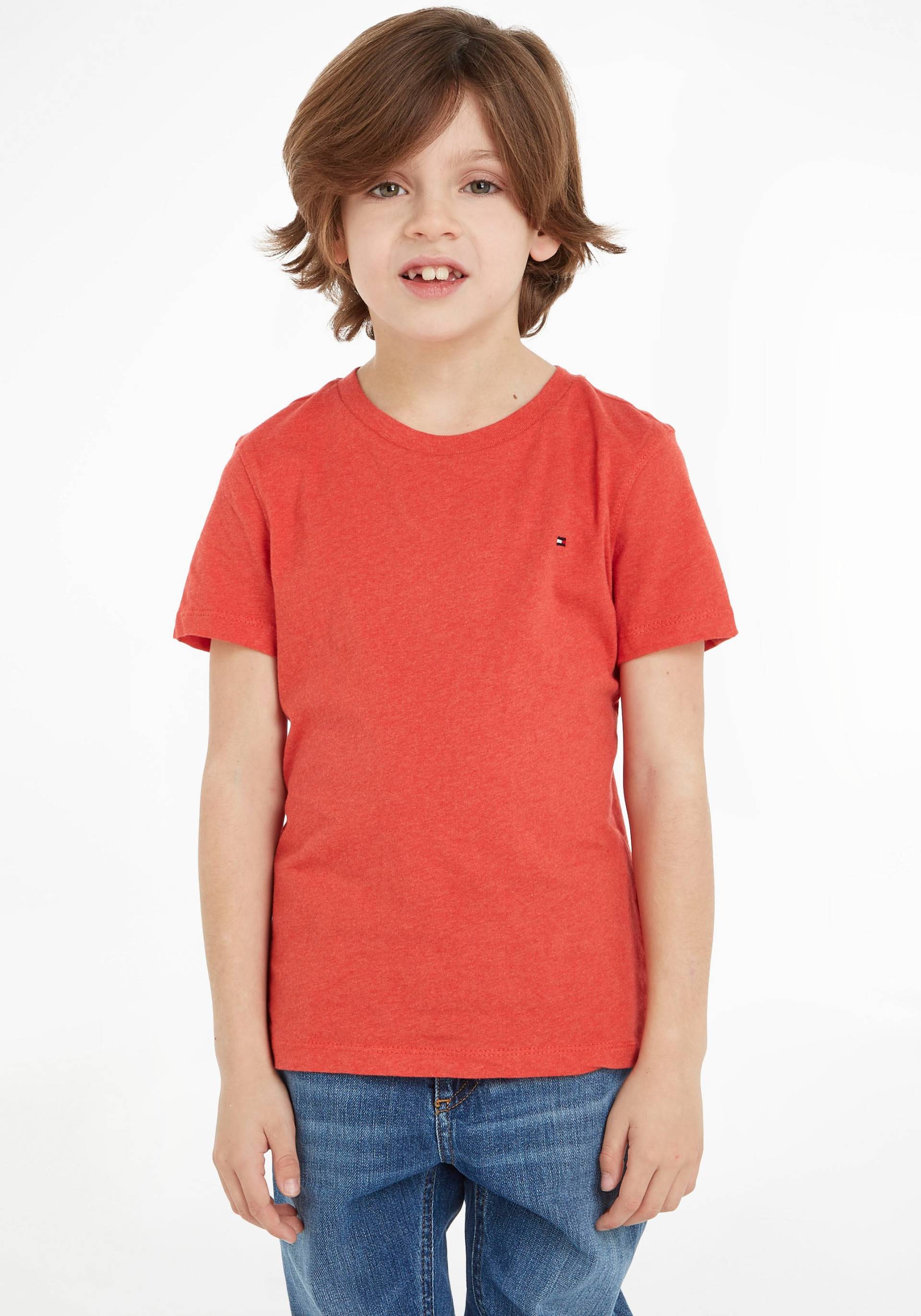 Tommy Hilfiger T-Shirt »BOYS BASIC CN KNIT«, Kinder Kids Junior MiniMe von Tommy Hilfiger