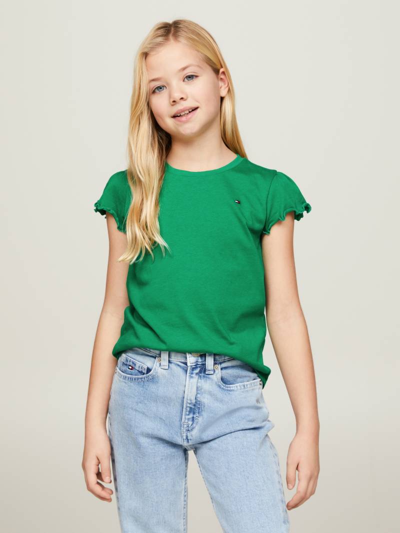 Tommy Hilfiger T-Shirt »ESSENTIAL RUFFLE SLEEVE TOP S/S«, Kinder bis 16 Jahre von Tommy Hilfiger