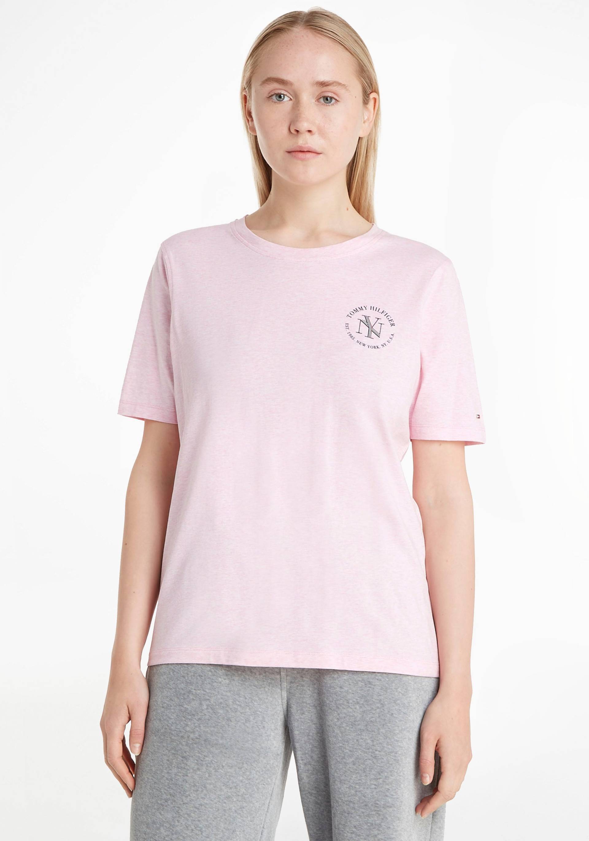 Tommy Hilfiger T-Shirt »REG NYC ROUNDALL C-NK SS«, mit Tommy Hilfiger Markenlabel von Tommy Hilfiger