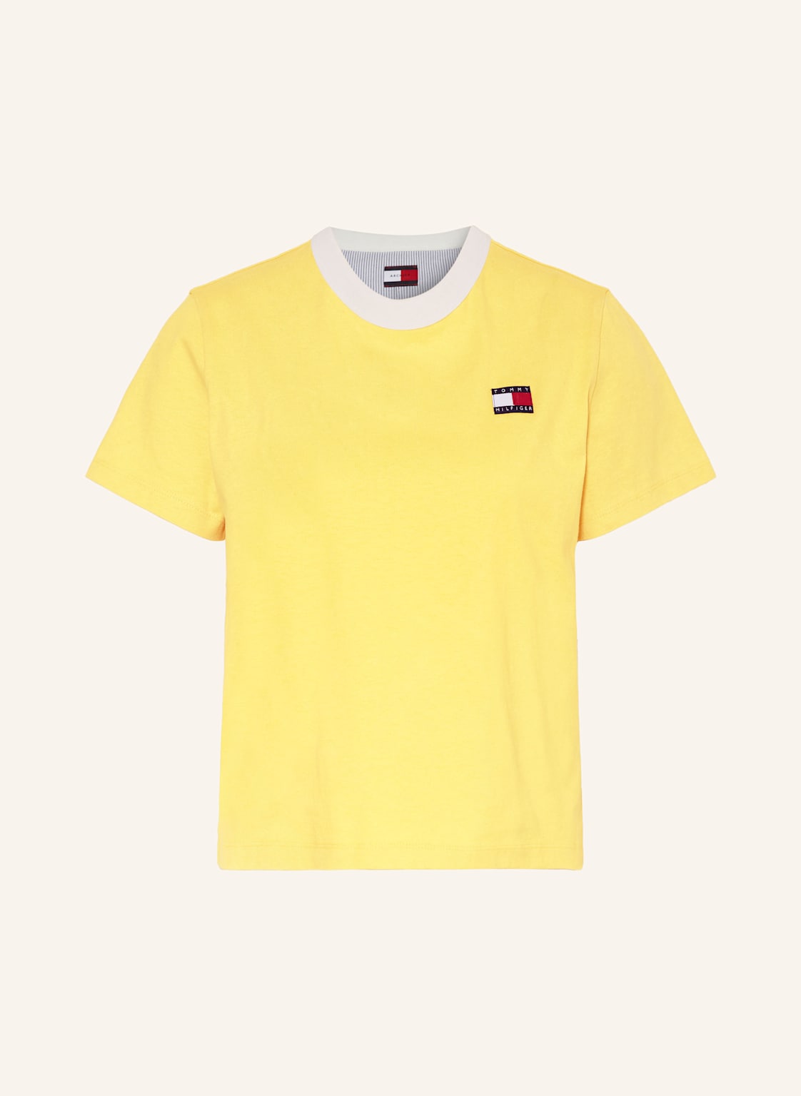 Tommy Hilfiger T-Shirt gelb Tommy Hilfiger T-Shirt gelb von Tommy Hilfiger