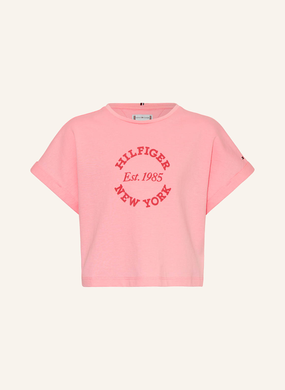 Tommy Hilfiger T-Shirt rosa Tommy Hilfiger T-Shirt rosa von Tommy Hilfiger