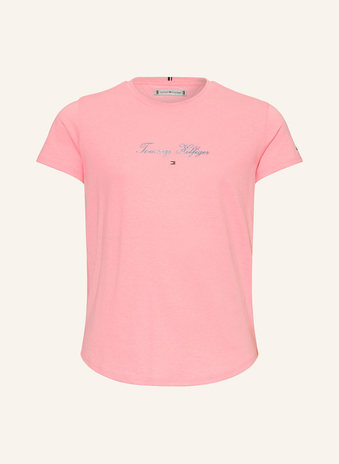 Tommy Hilfiger T-Shirt rosa Tommy Hilfiger T-Shirt rosa von Tommy Hilfiger