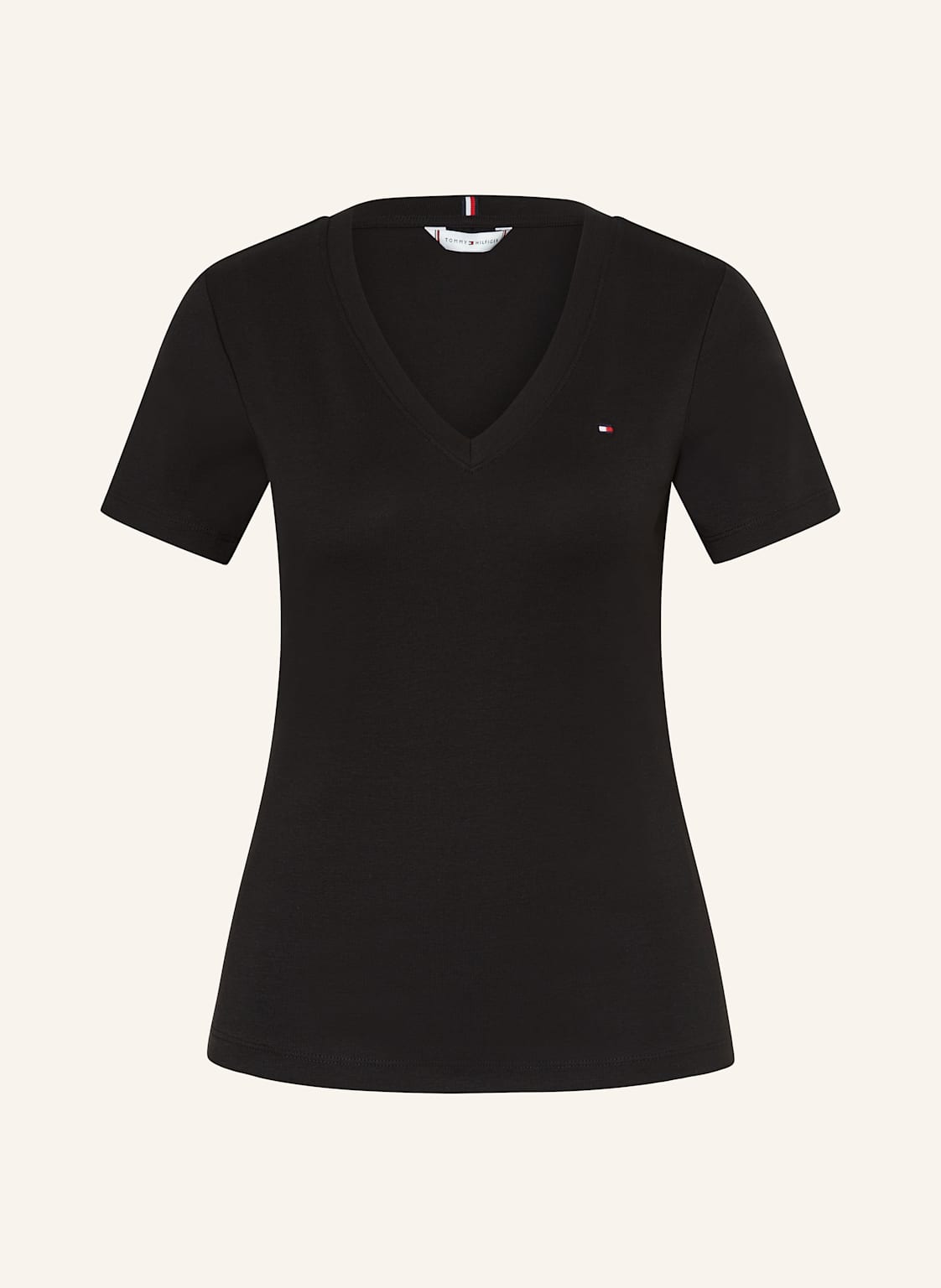 Tommy Hilfiger T-Shirt schwarz Tommy Hilfiger T-Shirt schwarz von Tommy Hilfiger