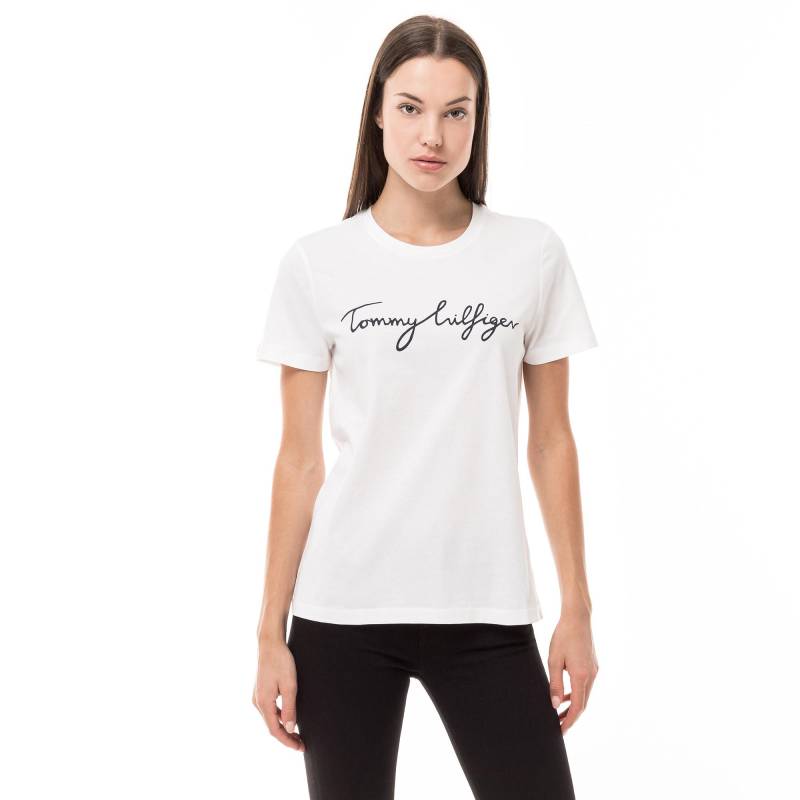 T-shirt Damen Weiss XS von TOMMY HILFIGER