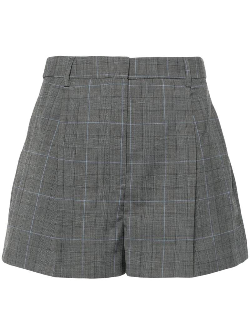 Tommy Hilfiger TH monogram checked shorts - Grey von Tommy Hilfiger