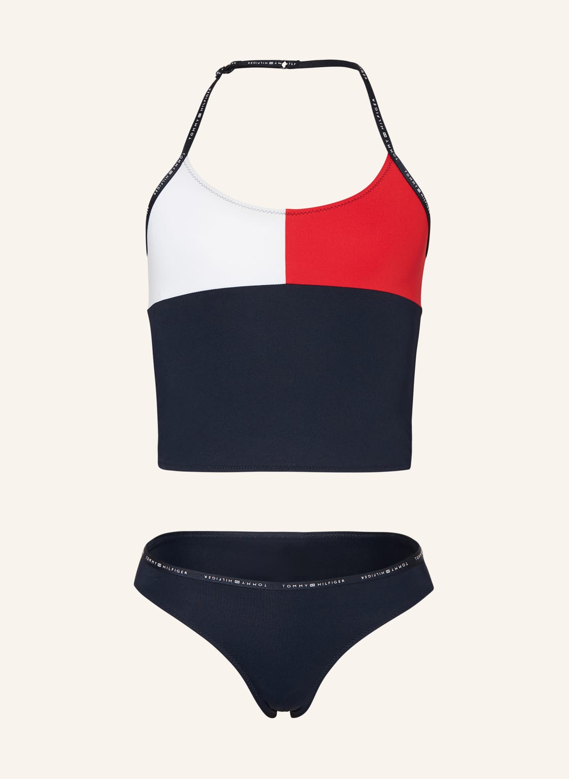 Tommy Hilfiger Tankini blau von Tommy Hilfiger