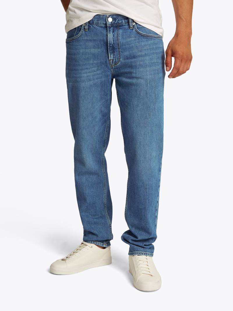 Tommy Hilfiger Tapered-fit-Jeans »TAPERED HARLEM STR TREVOR GREY«, in grauer Waschung von Tommy Hilfiger