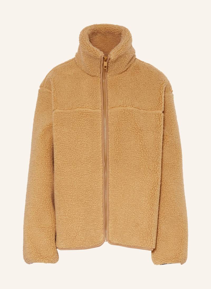 Tommy Hilfiger Teddyfell-Jacke beige von Tommy Hilfiger