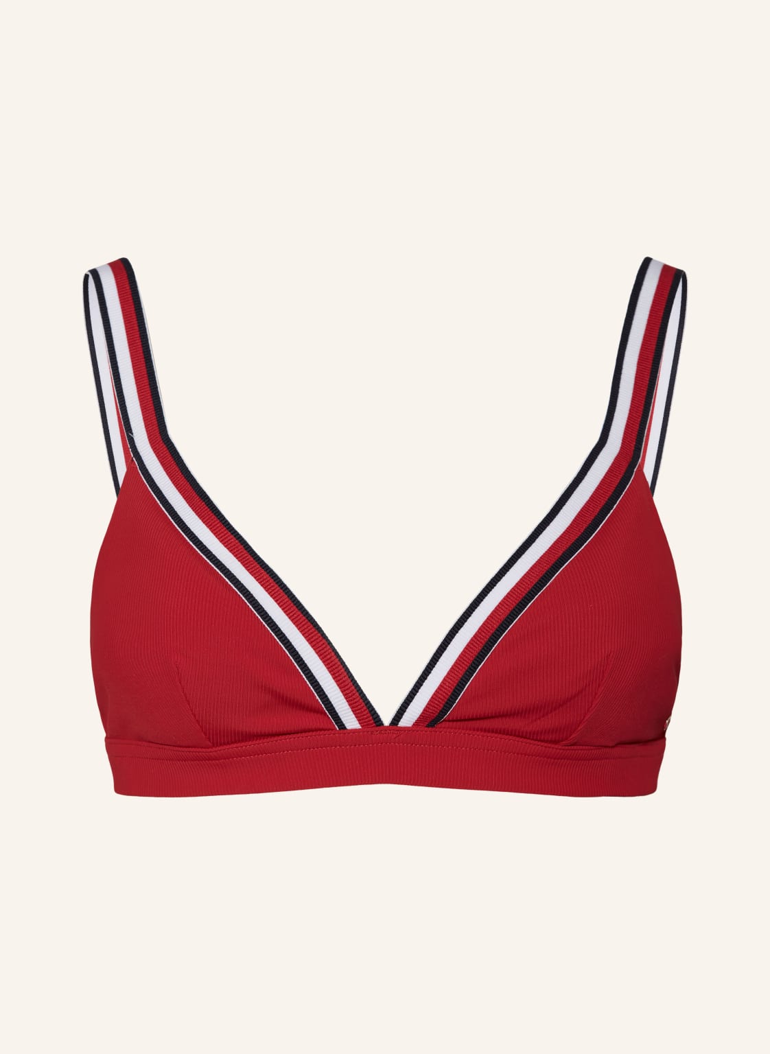 Tommy Hilfiger Triangel-Bikini-Top rot von Tommy Hilfiger