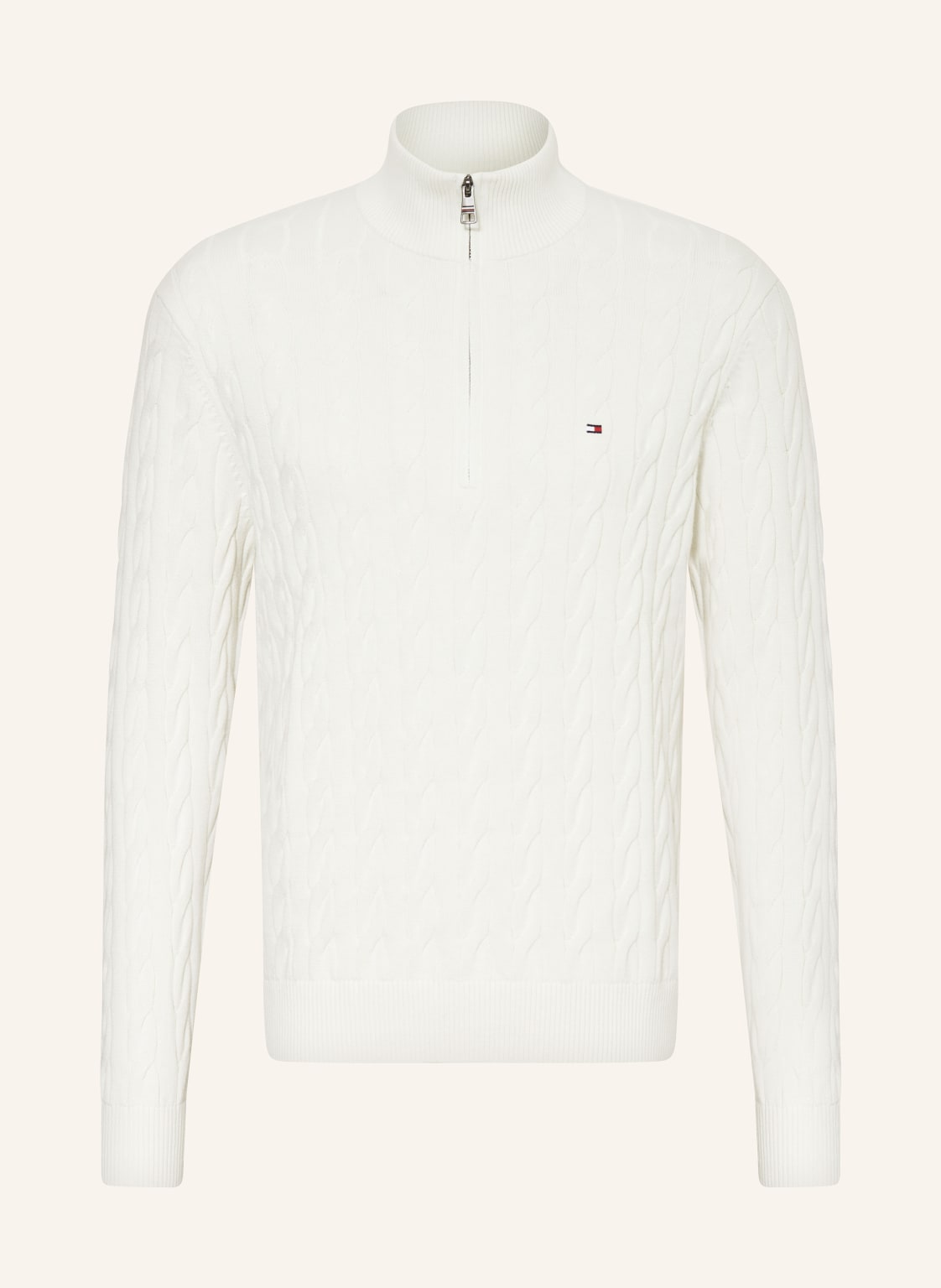 Tommy Hilfiger Troyer weiss von Tommy Hilfiger