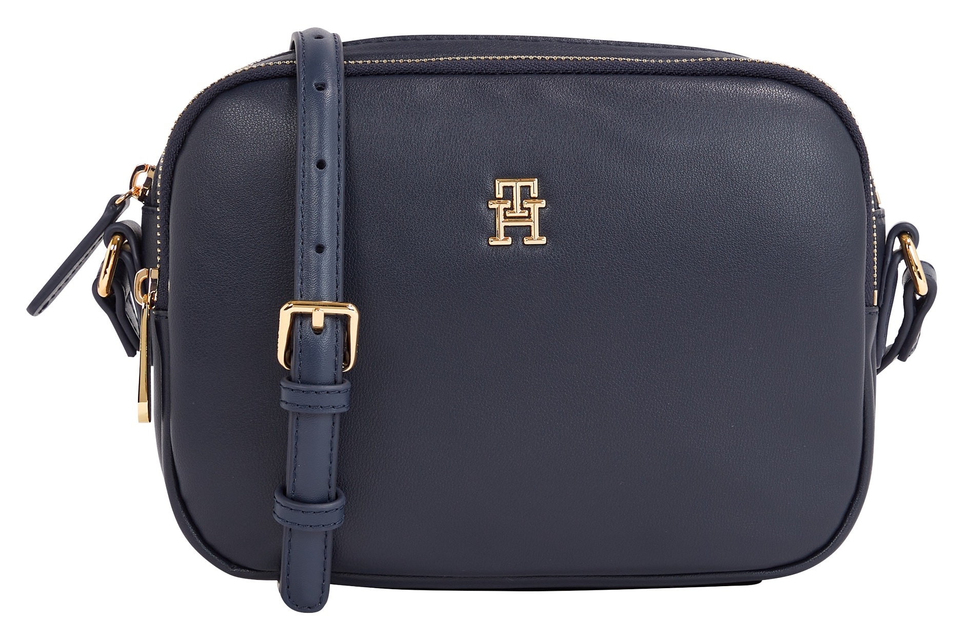 Tommy Hilfiger Umhängetasche »POPPY PLUS CROSSOVER«, Handtasche Damen Tasche Damen Schultertasche Recycelte Materialien von Tommy Hilfiger