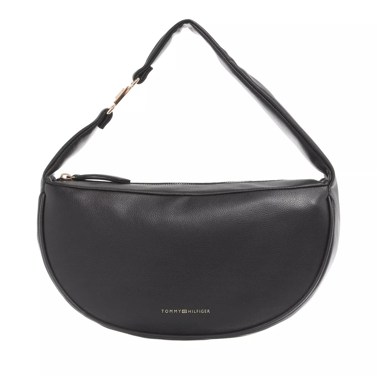 Tommy Hilfiger Umhängetasche - Th Contemporary Shoulder Bag - Gr. unisize - in Schwarz - für Damen von Tommy Hilfiger