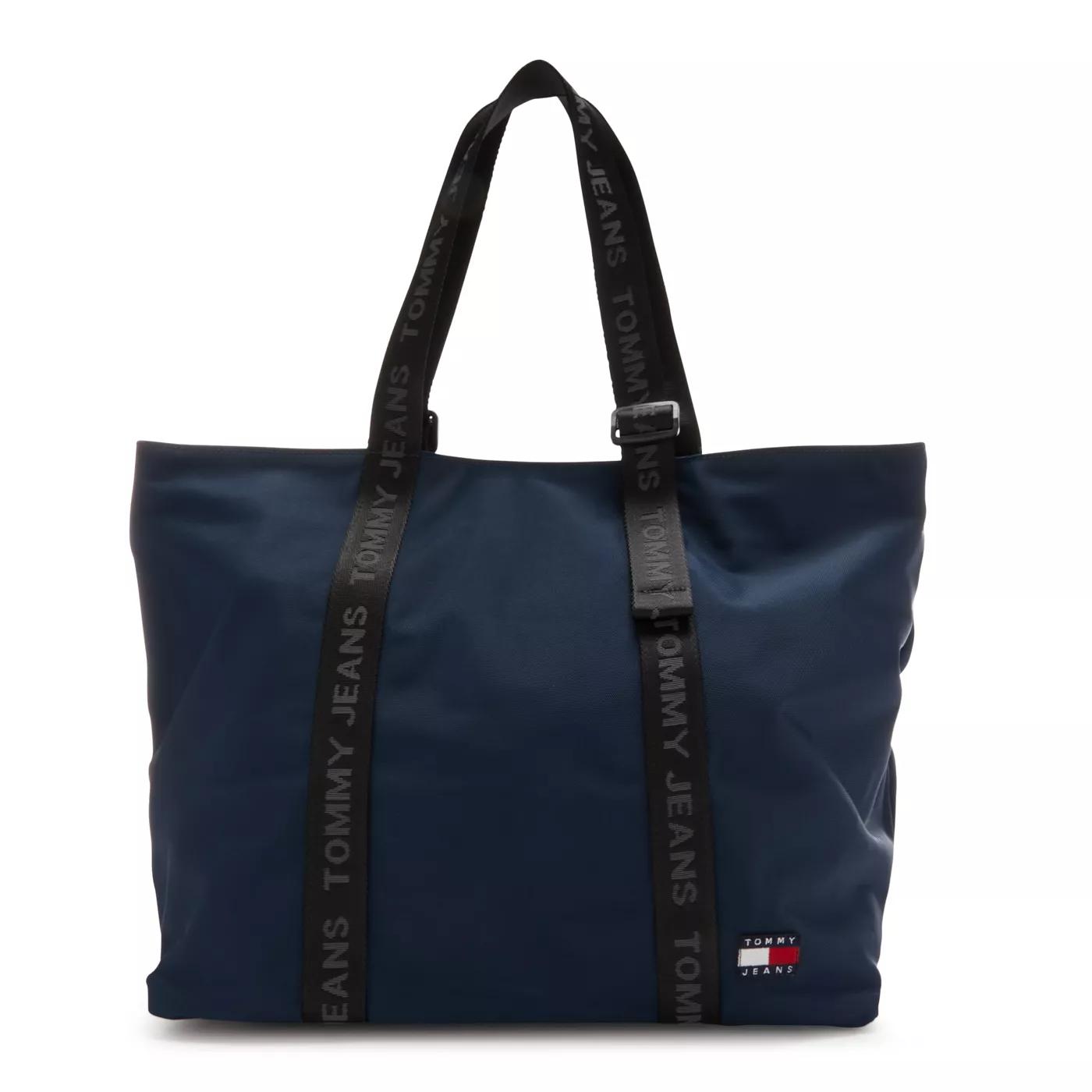 Tommy Hilfiger Umhängetasche - Tommy Hilfiger Essential Blaue Shopper AW0AW15819C - Gr. unisize - in Blau - für Damen von Tommy Hilfiger