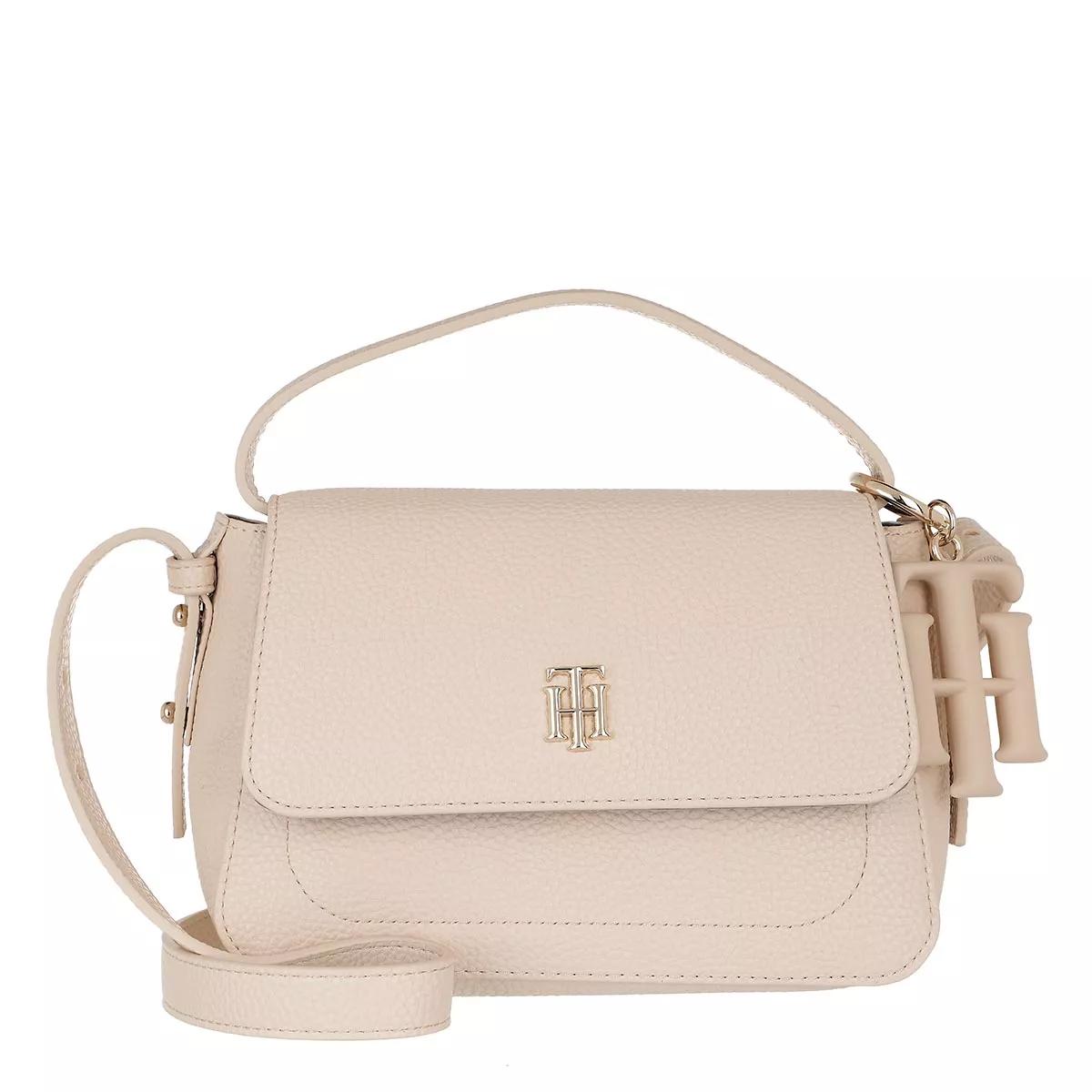 Tommy Hilfiger Umhängetasche - Tommy Hilfiger Soft Crossover - Gr. unisize - in Creme - für Damen von Tommy Hilfiger