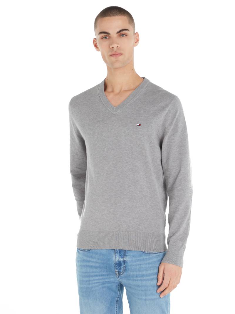 Tommy Hilfiger V-Ausschnitt-Pullover »1985 V NECK SWEATER« von Tommy Hilfiger