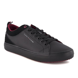 Tommy Hilfiger Vulc Cleat Low Herren Sneaker Schwarz von Tommy Hilfiger