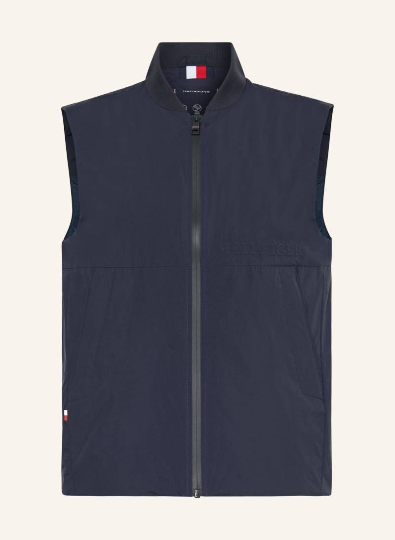 Tommy Hilfiger Weste blau von Tommy Hilfiger