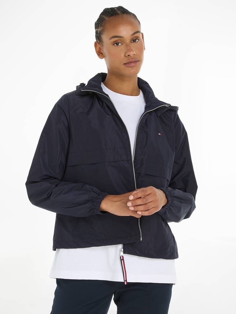 Tommy Hilfiger Windbreaker »TRANSITIONAL HOODED WINDBREAKER«, mit Kapuze, mit Logostickerei von Tommy Hilfiger