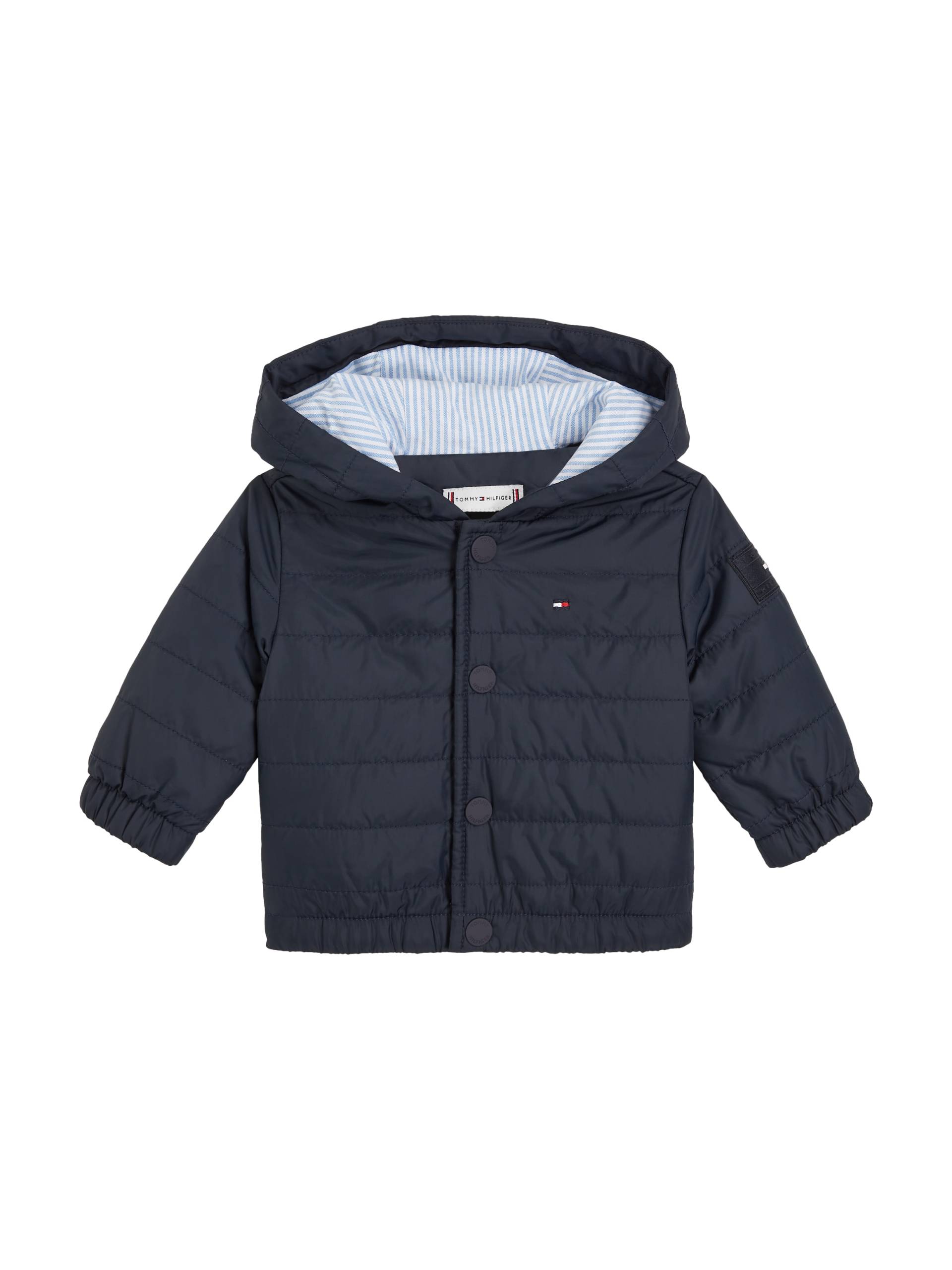 Tommy Hilfiger Winterjacke »BABY QUILTED JACKET«, mit Kapuze, mit Logo-Details von Tommy Hilfiger