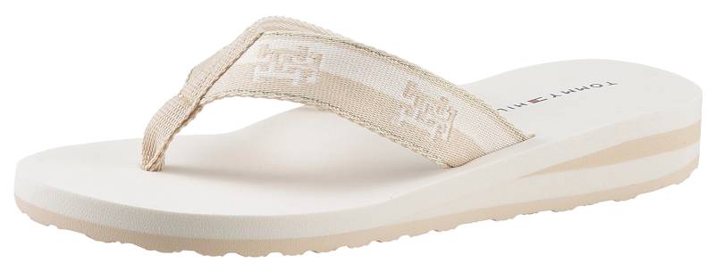 Tommy Hilfiger Zehentrenner »TH COLORBLOCK WEBBING SANDAL«, mit Logo von Tommy Hilfiger