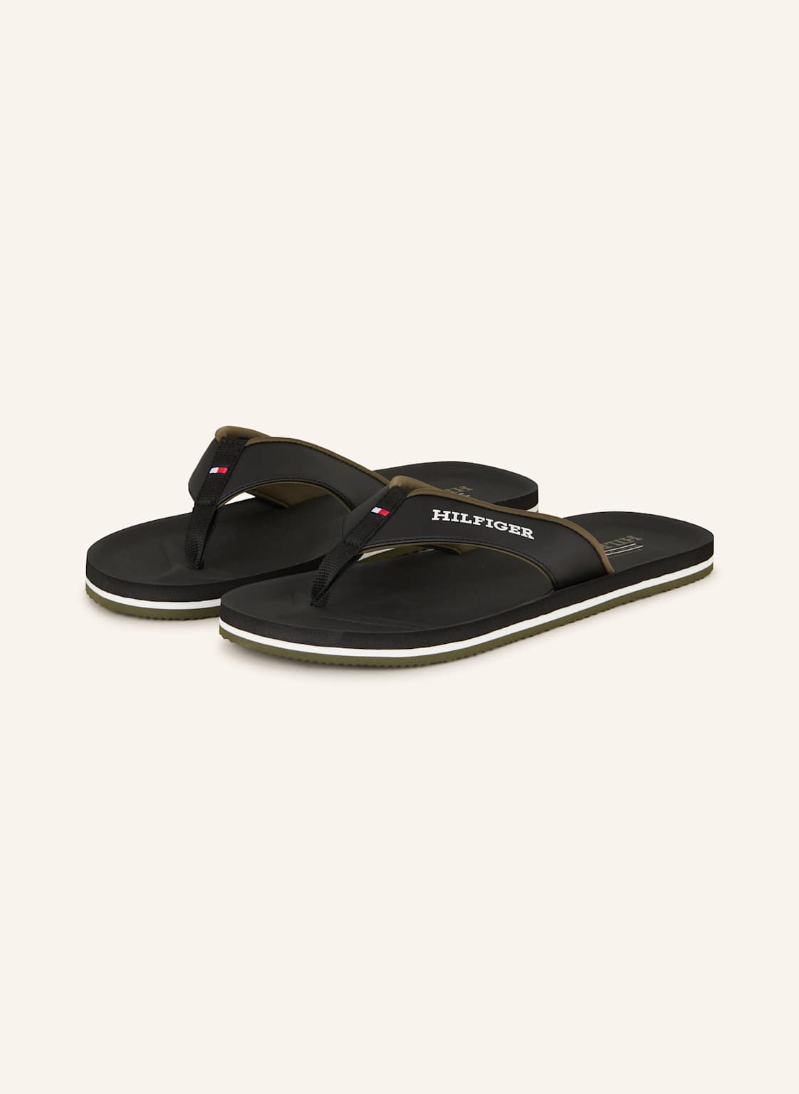 Tommy Hilfiger Zehentrenner schwarz Tommy Hilfiger Zehentrenner schwarz von Tommy Hilfiger