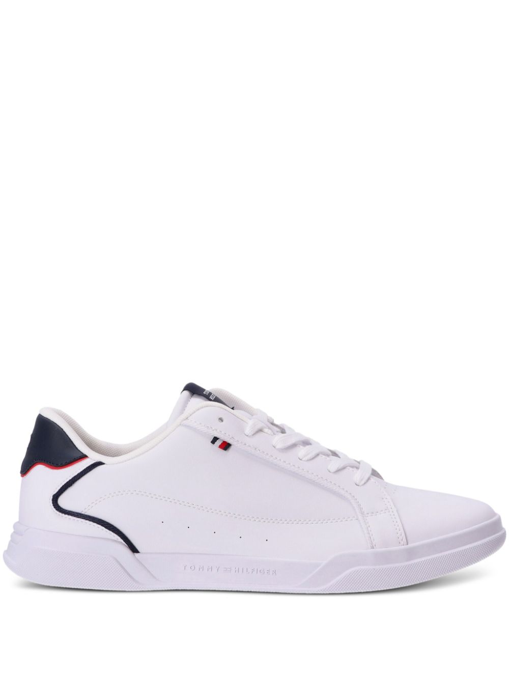 Tommy Hilfiger contrasting low-top sneakers - White von Tommy Hilfiger