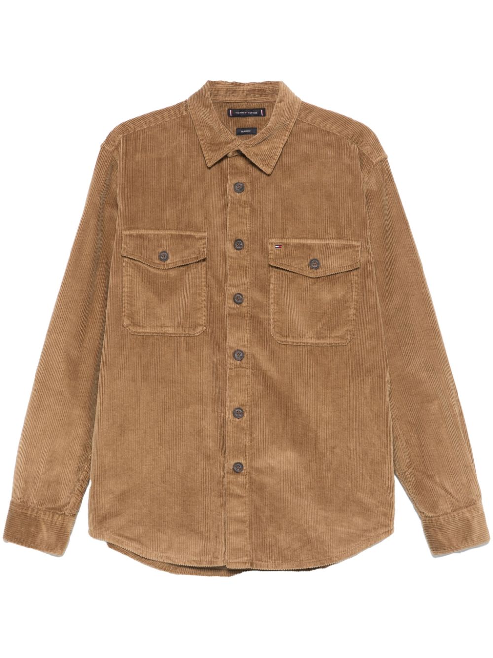 Tommy Hilfiger corduroy shirt - Brown von Tommy Hilfiger