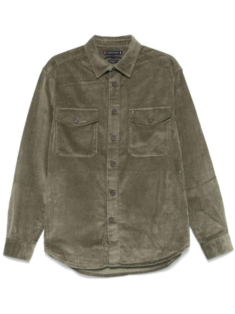 Tommy Hilfiger corduroy shirt - Green von Tommy Hilfiger