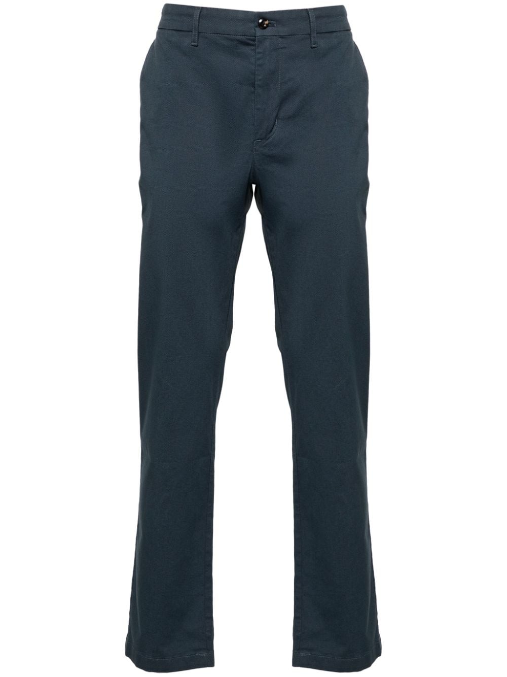 Tommy Hilfiger cotton-blend chino trousers - Blue von Tommy Hilfiger