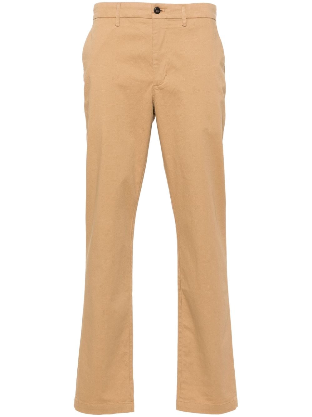 Tommy Hilfiger cotton-blend chino trousers - Neutrals von Tommy Hilfiger