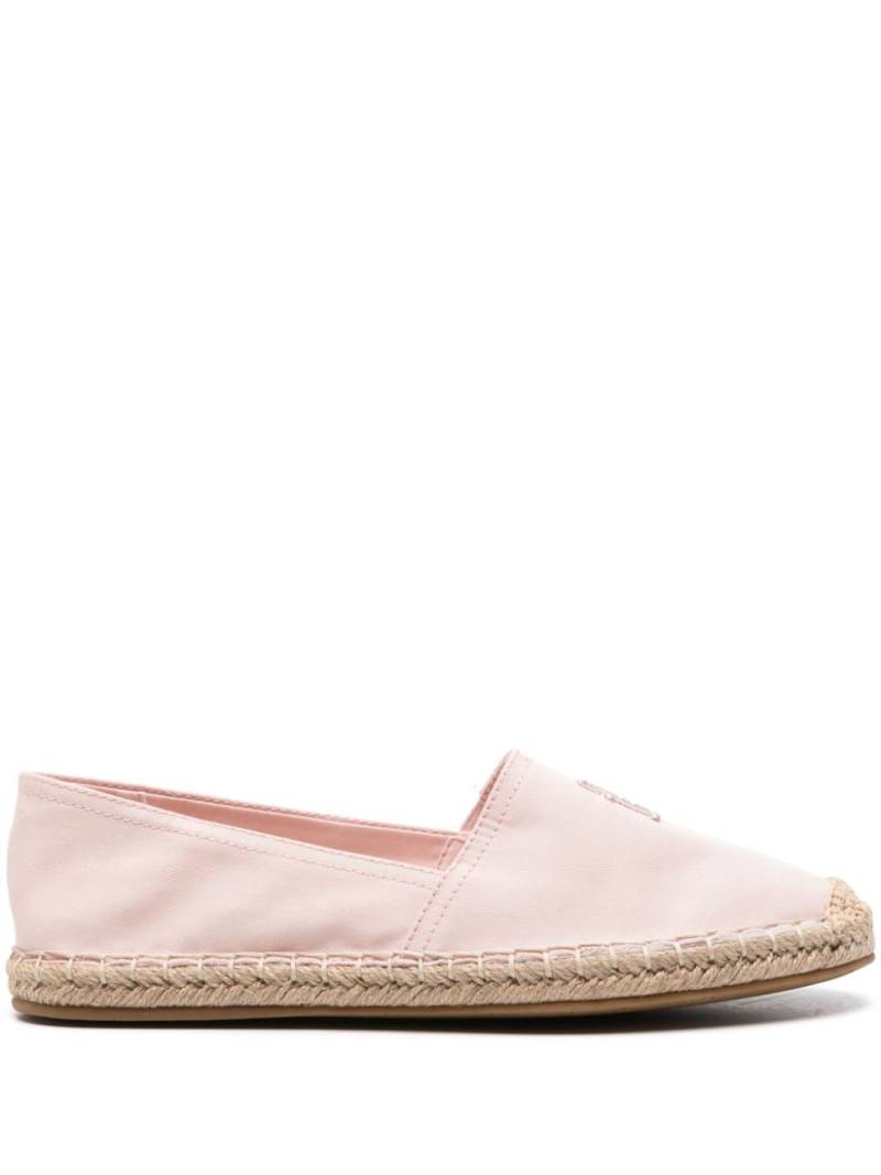 Tommy Hilfiger embroidered-logo espadrilles - Pink von Tommy Hilfiger