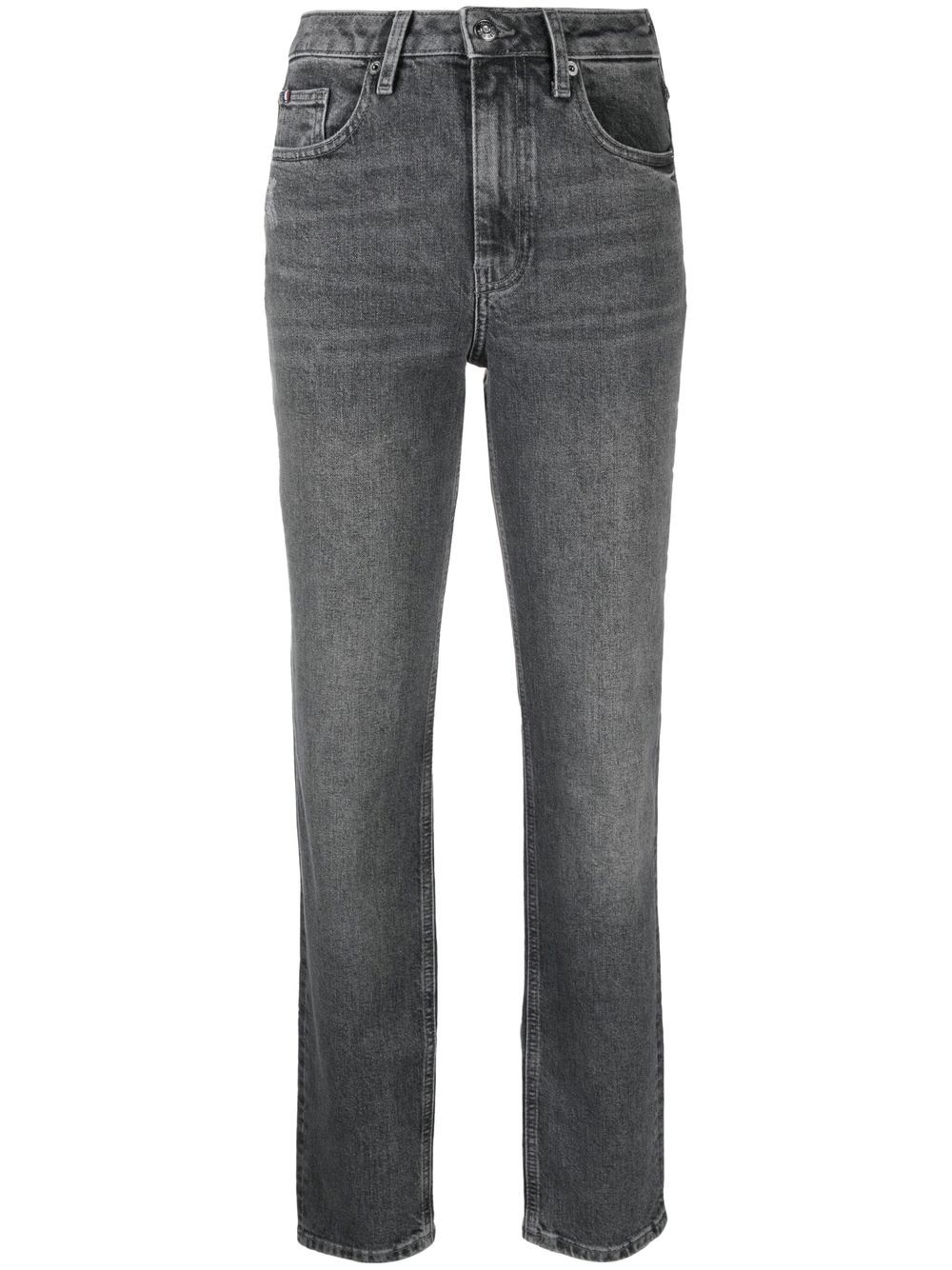 Tommy Hilfiger high-waisted skinny jeans - Black von Tommy Hilfiger